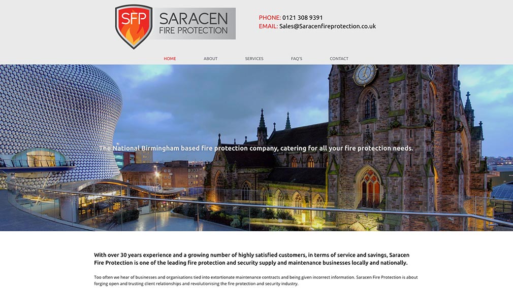 Saracen website