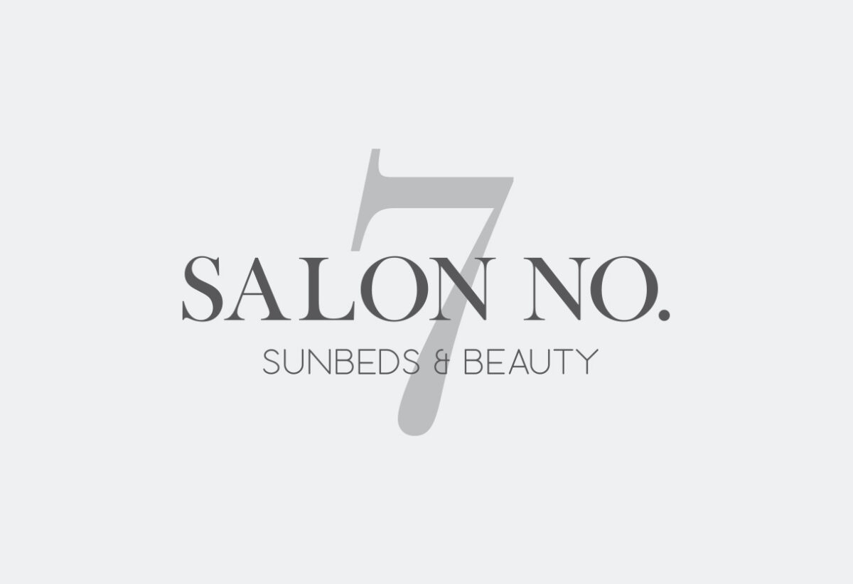 Salon No 7 logo design